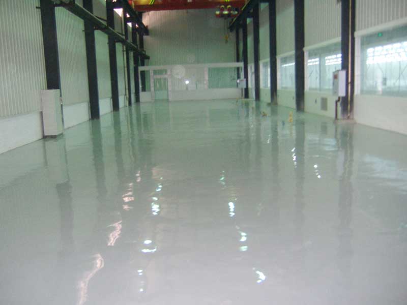 metal wear-resistant floor