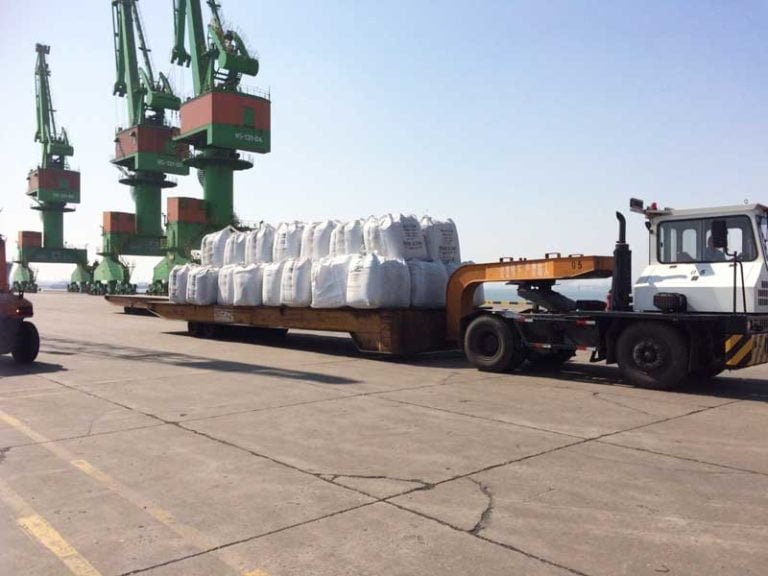 7000t CSA standard silica fume grade 92 were delivered to Canada
