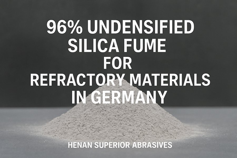 96% Undensified Silica Fume for Refractory Materials in Germany