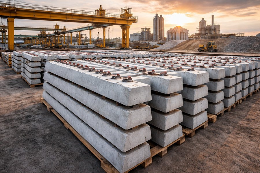Supplying High-Performance Microsilica for Railway Sleeper Concrete in Brazil