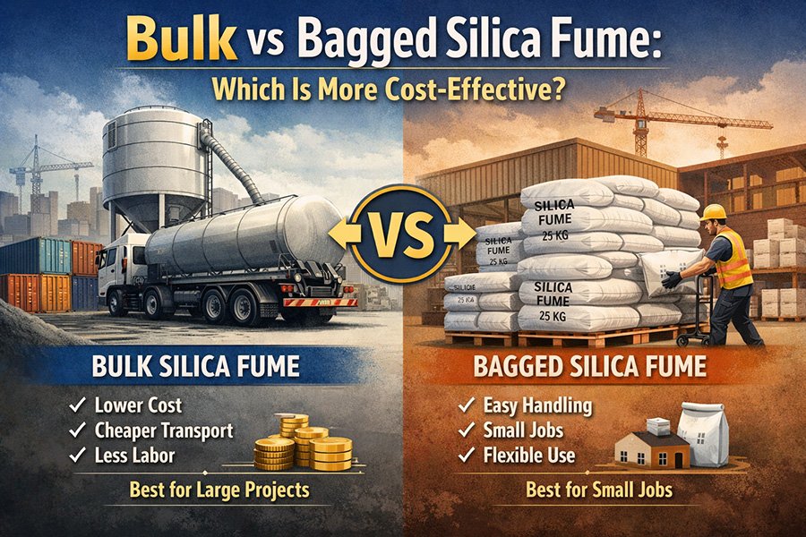 Bulk vs Bagged Silica Fume: Which Is More Cost-Effective?
