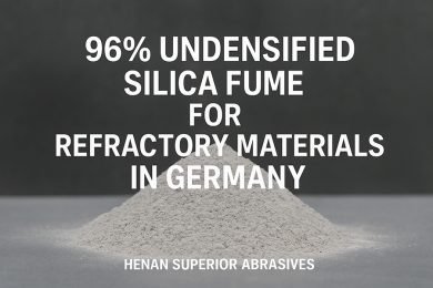 96% Undensified Silica Fume for Refractory Materials in Germany